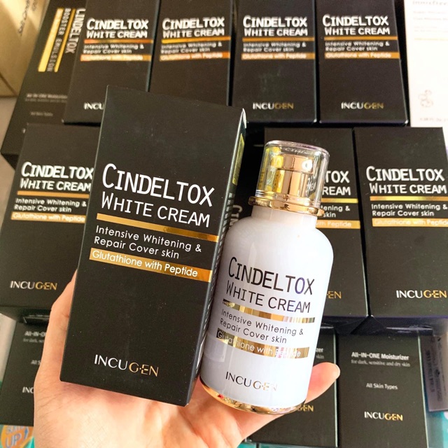 [CHÍNH HÃNG] Kem truyền trắng Cindeltox White Cream(50g)-Hàn Quốc[ưu đãi]