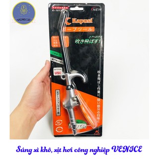 Súng xì khô, xịt hơi công nghiệp VENICE - Bảo hành 12 tháng