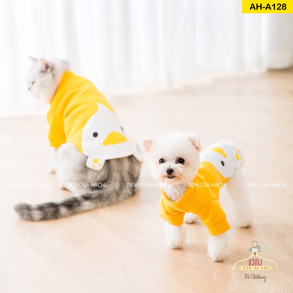 Áo nỉ hình 3D dễ thương cho thú cưng