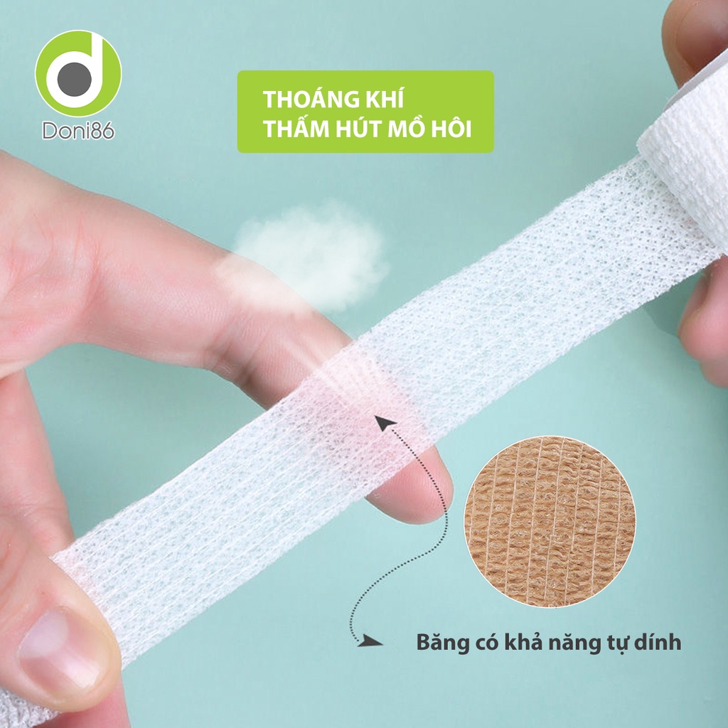 Băng quấn vải tự dính giúp giảm ma sat bảo vệ ngón tay, ngón chân hiệu quả - Doni - DOPK247