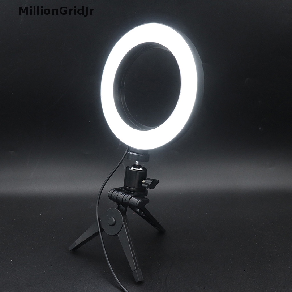 Mrvn 6 " LED Ring Light Lamp Selfie Camera Live Dimmable Phone Studio Photo Video Grid