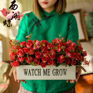 [Order] Hàng rào hoa lụa