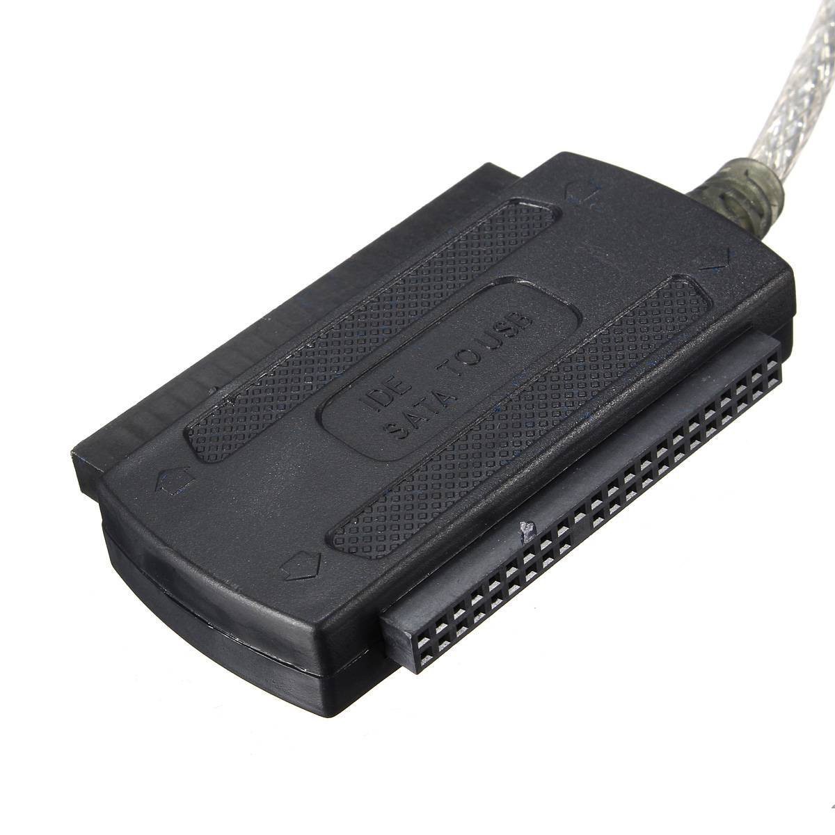Ready Stock USB 2.0 Male to IDE SATA 2.5 "3.5" Converter Adapter Cable Hard Drive M7VN