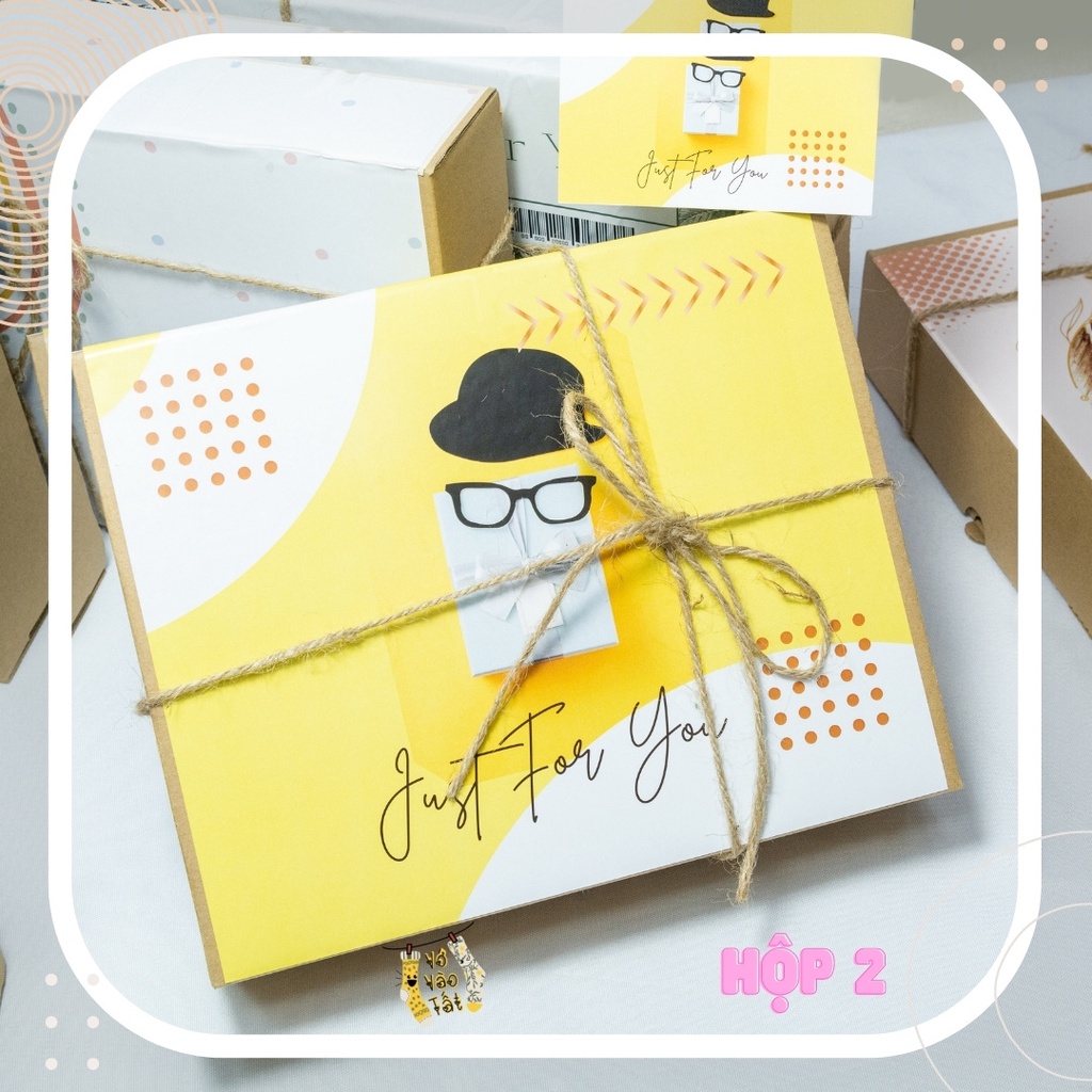 HỘP QUÀ ĐƠN GIẢN 1 (KHÔNG BAO GỒM TẤT/ VỚ)