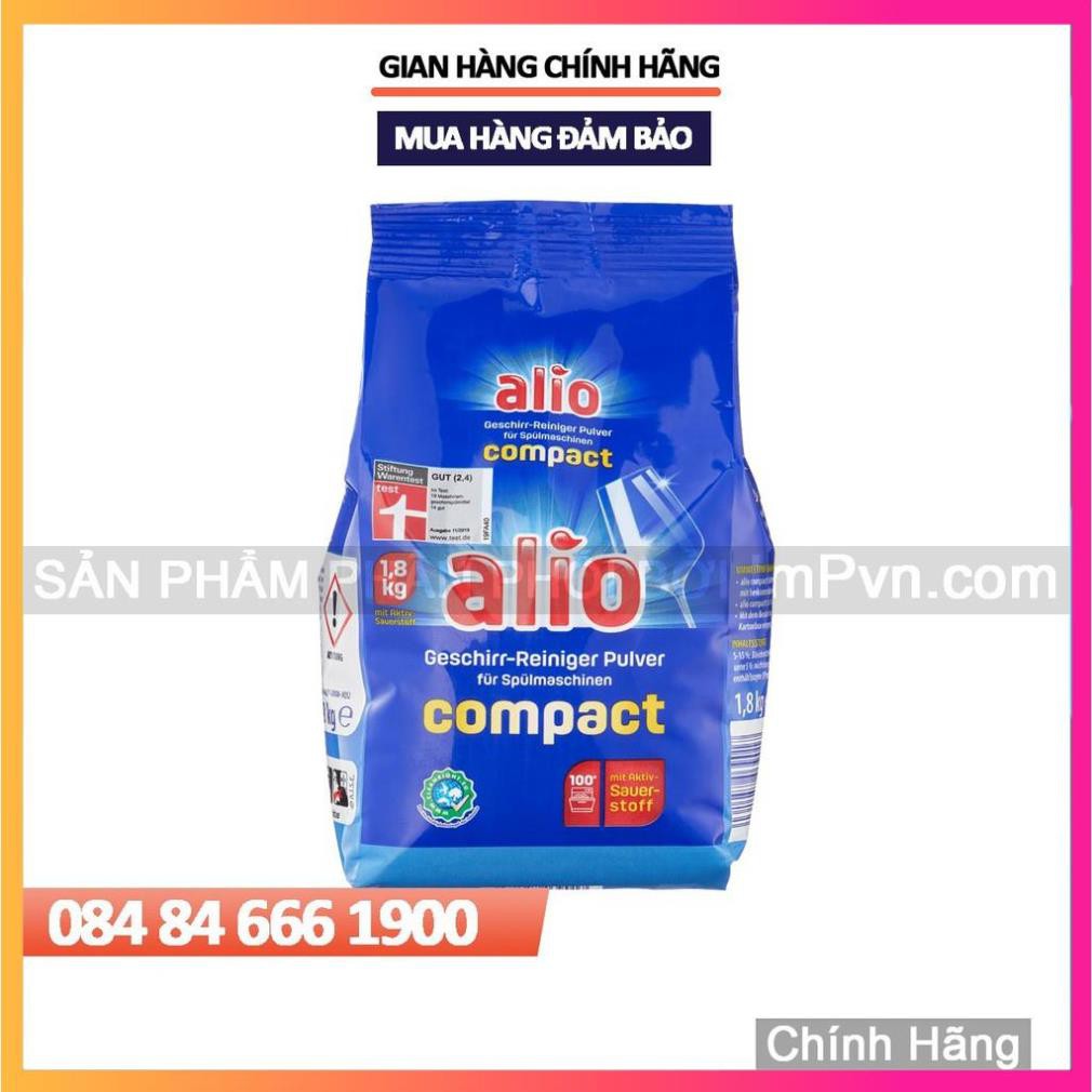 Bột rửa bát Alio 1.8kg (Mùi nhẹ dịu)