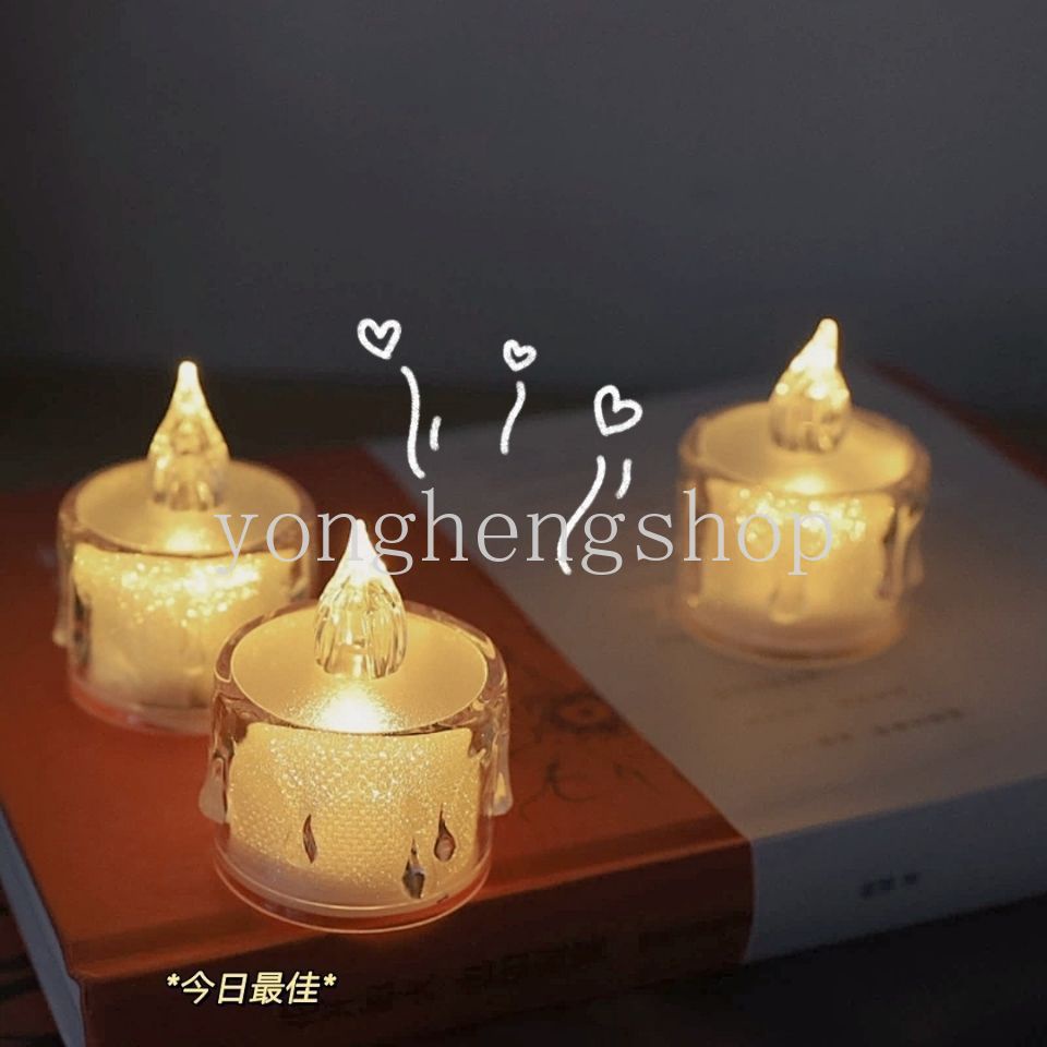 Đèn LED Hình Nến DIY Sáng Tạo Lãng Mạn Trang Trí Nhà Cửa/Sự Kiện