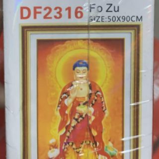 Tranh gắn đá DF2316 - Phật A Di Đà
