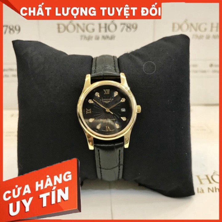 Đồng Hồ Nữ longines Sapphire LG025 Case 28mm Máy Pin Nhật Chống Xước Tuyệt Đối