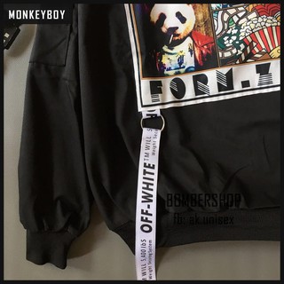 [Ảnh thật 100%] Áo khoác Bomber PANDA.RI (Hàng thiết kế) [Monkeyboy]