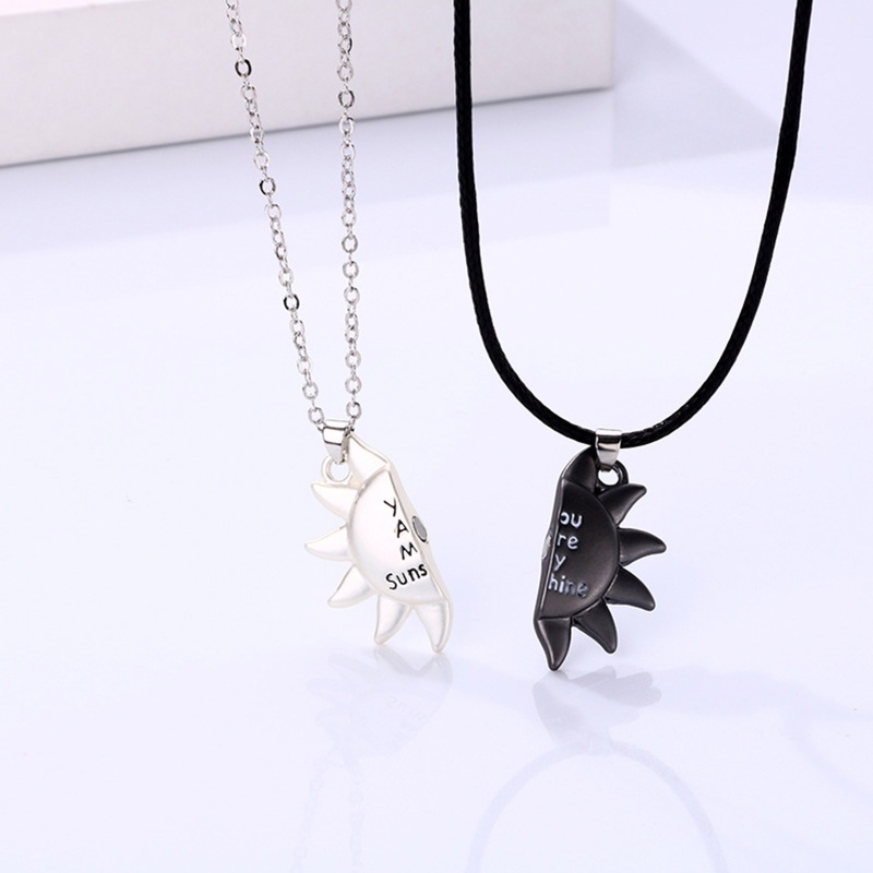 Set 2 Vòng cổ Mặt Trời Cho Cặp Đôi