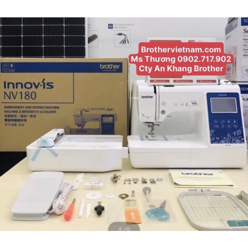 Máy may và thêu Brother NV180