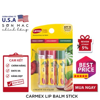 [PHÂN LOẠI] Son dưỡng không màu dạng sáp Carmex 4.25g/1 thỏi