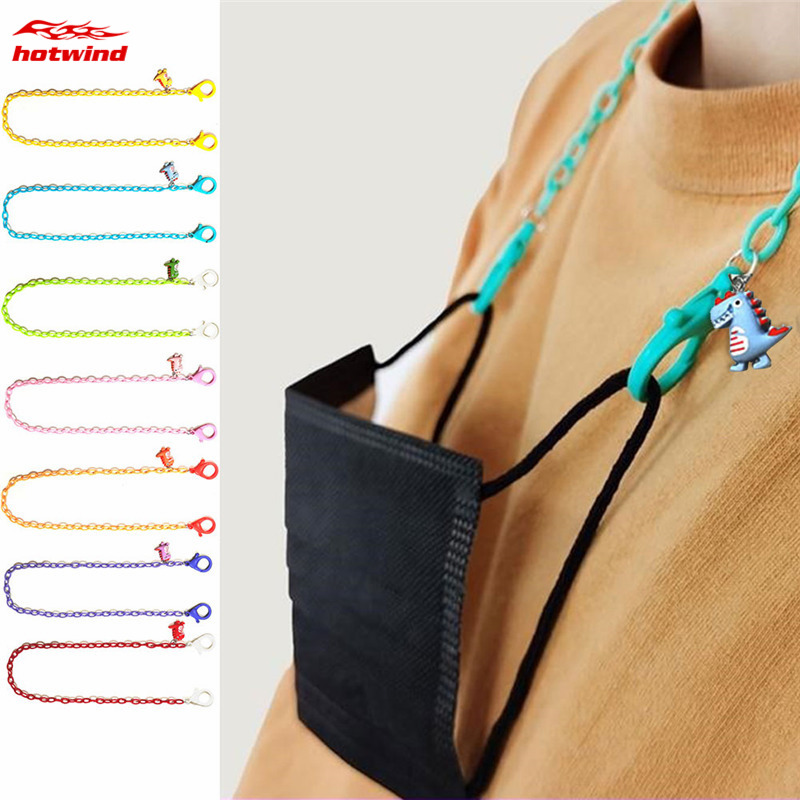 [Hàng mới về] Dây đeo khẩu trang họa tiết khủng long xinh xắn