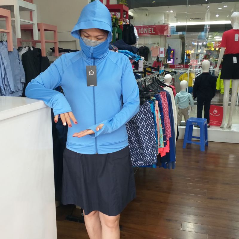 Áo chống nắng Padu- Hàng của công ty May Hồ gươm và Chiến Thắng. MãCN21AW10.