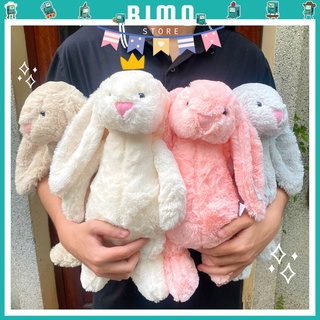 Thỏ bông jellycat tai dài chất liệu organic hàn quốc, Thỏ bông tai dài cho bé phong cách cute dễ thương