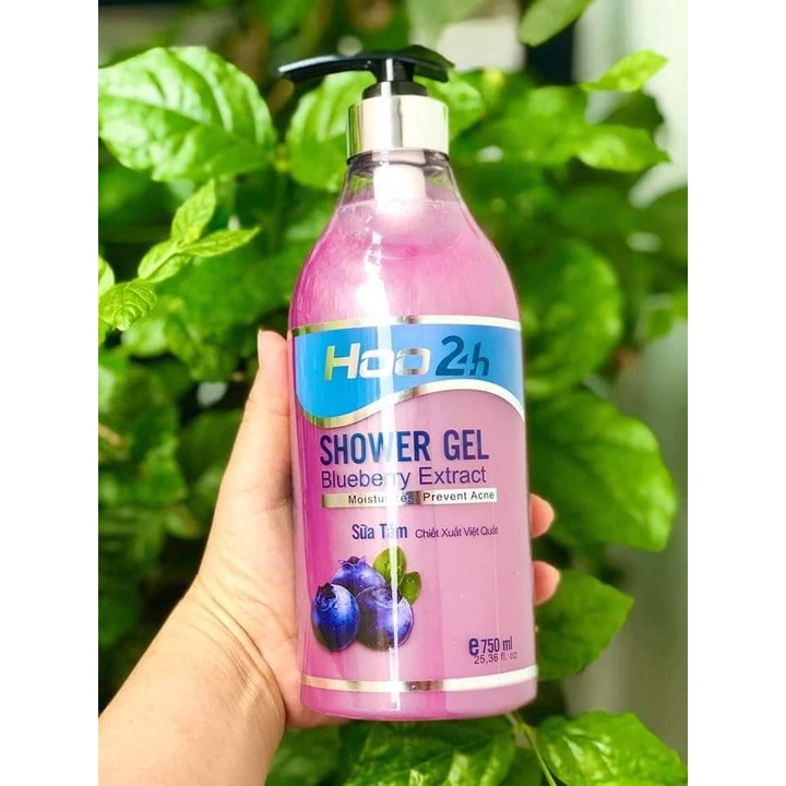 SỮA TẮM TRẮNG DA SHOWER GEL HOO24h HÀN QUỐC CAO CẤP 750ML