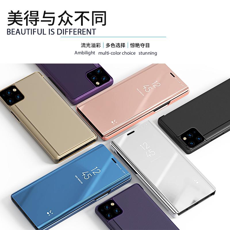 Ốp Lưng Nắp Gập Tráng Gương Cao Cấp Cho Iphone 11 11pro 11pro Max 12 12pro 12pro Max