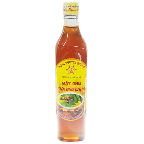 Mật ong rừng sữa ong chúa Xuân Nguyên chai 500ml