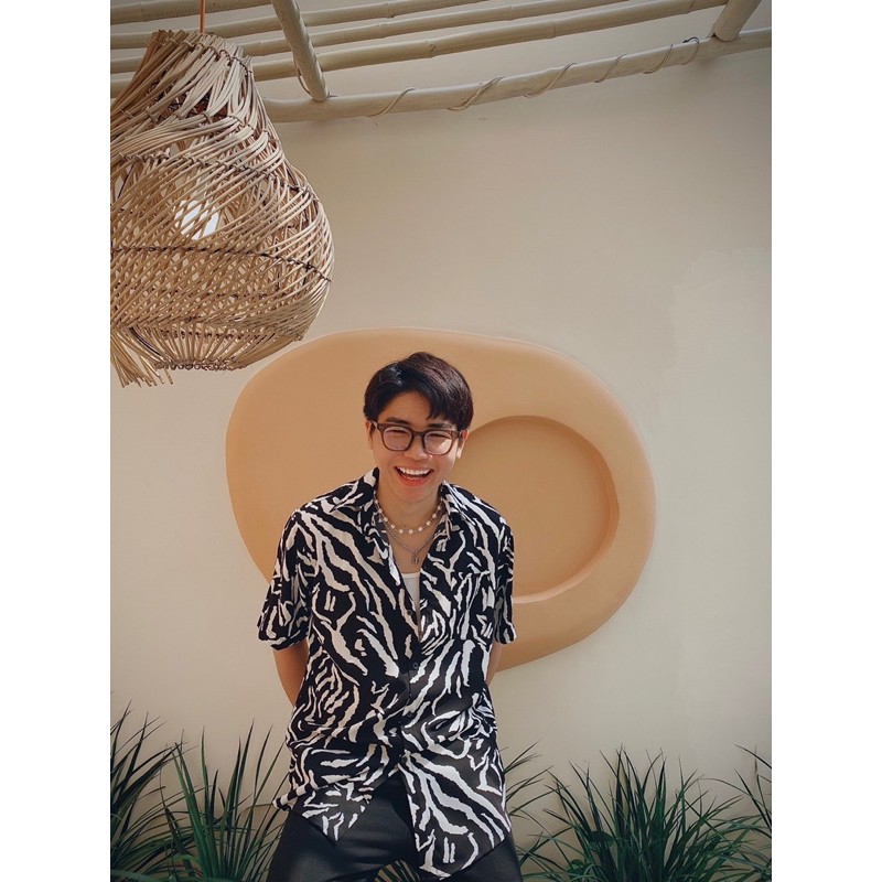 Unisex Shirt US-1 Sơ mi họa tiết nam nữ | BigBuy360 - bigbuy360.vn