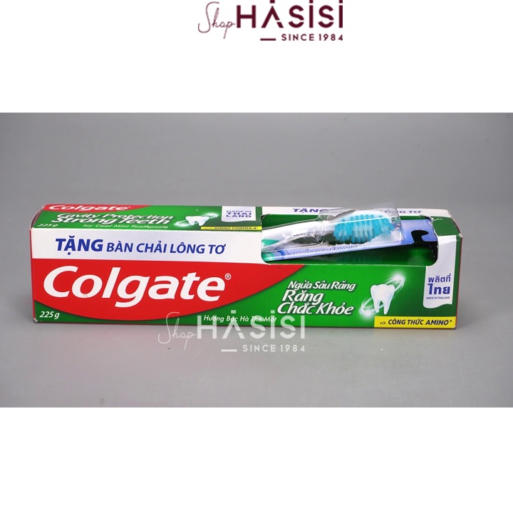 KEM ĐÁNH RĂNG COLGATE - Ngừa Sâu Răng Tối Đa 225g (KM - Bàn Chải)