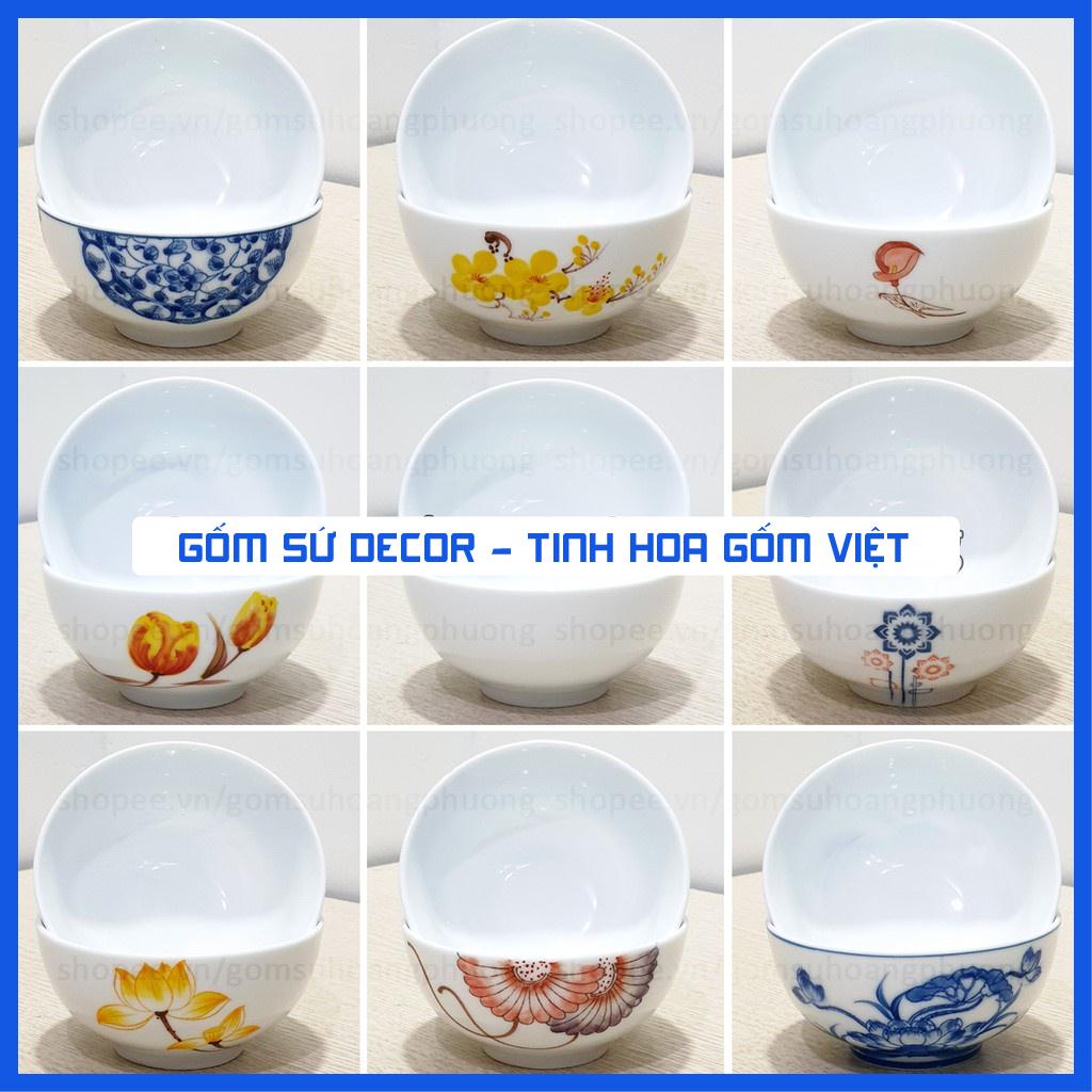 [SALE KHỦNG] Bát cơm cao cấp Bát Tràng - COMBO 6/ COMBO 10 bát sứ