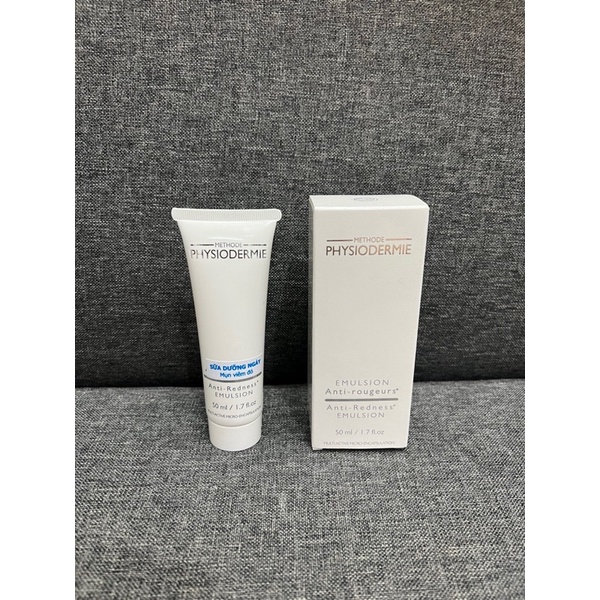 Physiodermie - Kem Ngày Phục Hồi Làm Dày Da Mỏng Yếu Lộ Mao Mạch Dermodex Anti Redness Emulsion 50ml