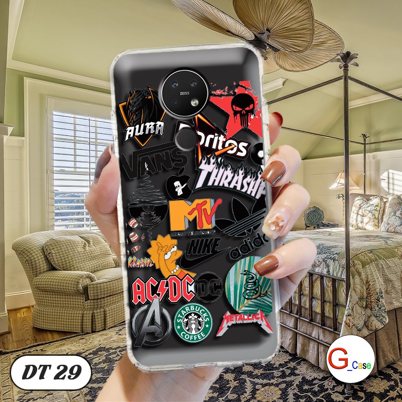 Ốp lưng NOKIA 7.2 dẻo trong in hình