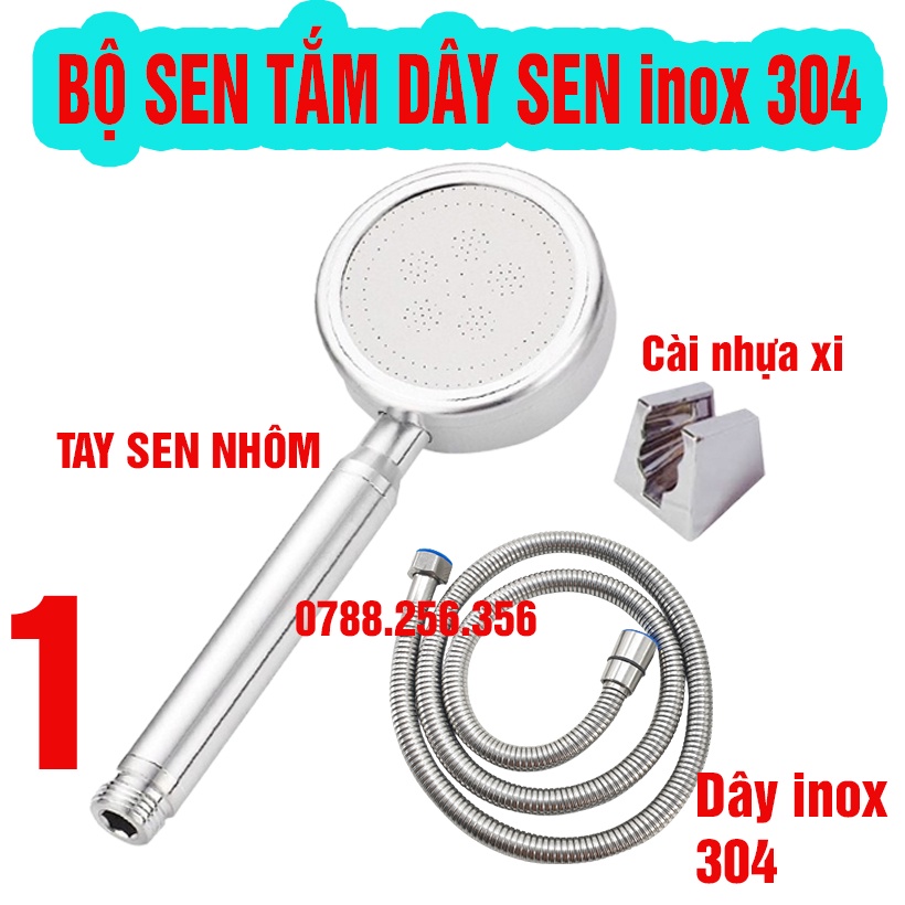 Bộ vòi hoa sen tăng áp - tay sen và dây sen tăng áp SIÊU MẠNH - TĂNG ÁP TỐI ĐA 400% - LỰA CHỌN BỘ SEN TẮM [SALE] BR25