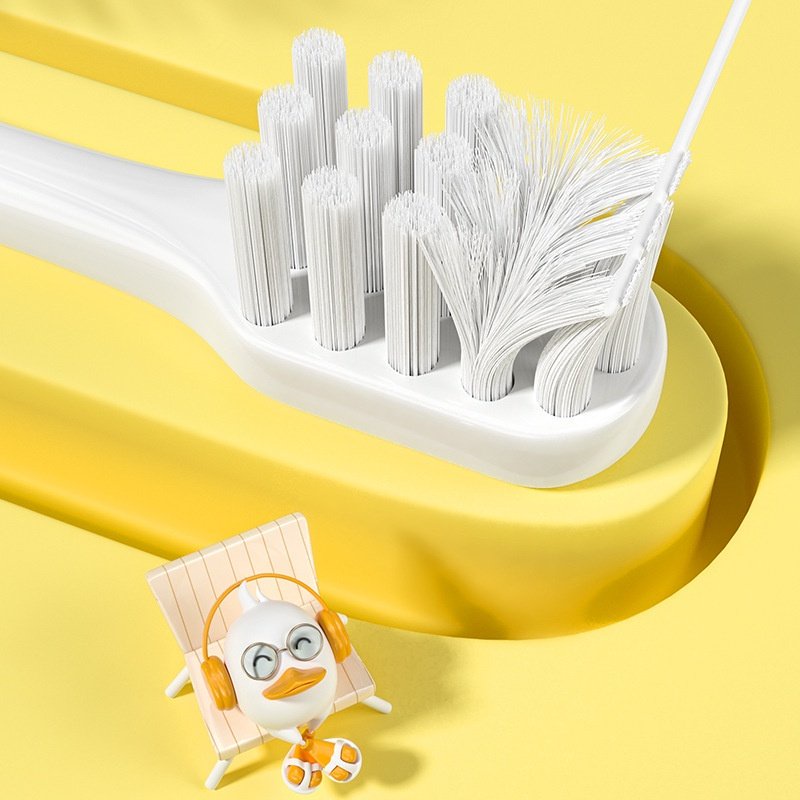 Bàn Chải Vịt Cute Vàng Dễ Thương Cho Bé