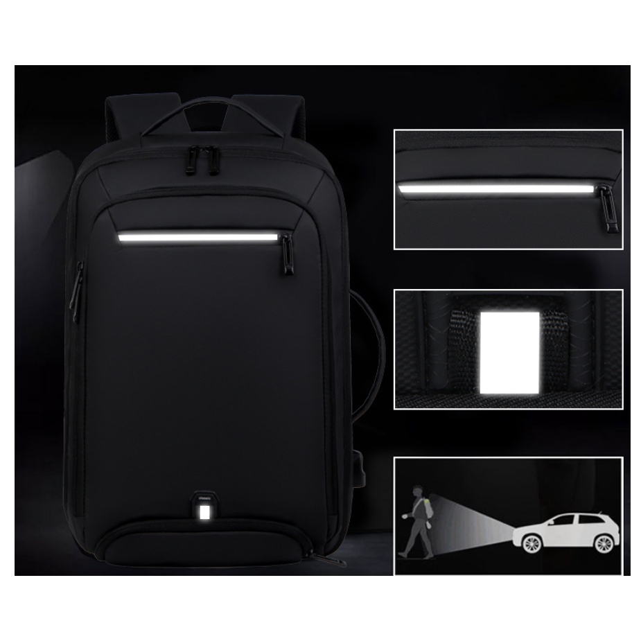 Ba lô nam thông minh đa năng thời trang cao cấp phong cách mới 15.6&quot;