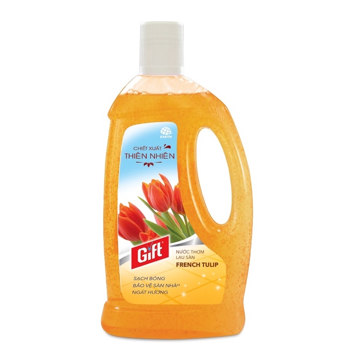 Lau sàn Gift 1000ml 7 hương nước hoa thiên nhiên