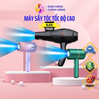 Máy Sấy Tóc Tạo Kiểu Công Suất Lớn 2400W Tặng Kèm Bộ Phụ Kiện 5 Chi Tiết VECOM Bảo Hành 36 Tháng
