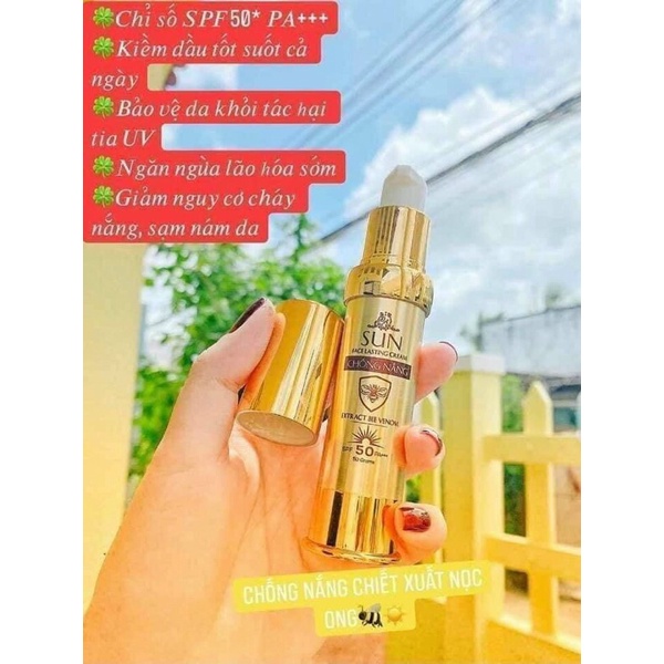 CHỐNG NẮNG NỌC ONG X3