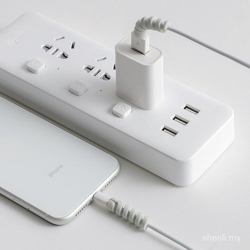 Phụ Kiện Bảo Vệ Dây Cáp Sạc Chống Đứt Tiện Dụng Màu Sắc Ngẫu Nhiên