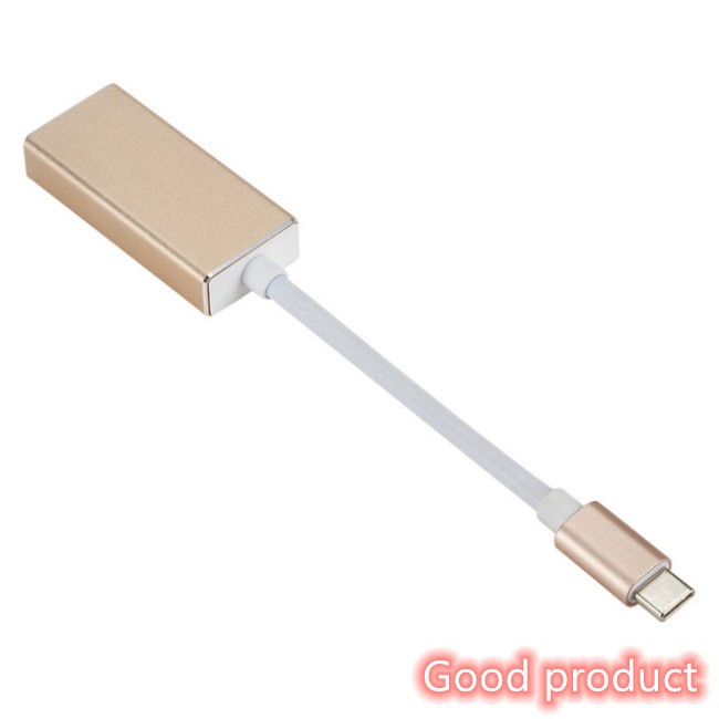 【In stock】 Type C USB 3.1 Adapter Thunderbolt 3 USB-C to DisplayPort Converter 4K@60Hz TYPE-C TO DP USB-C Cables Connectors