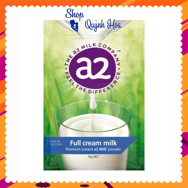 Sữa A2 nguyên kem Úc [CHÍNH HÃNG] / Sữa A2 Úc nguyên kem, 1kg - [CÓ TEM PHỤ TIẾNG VIỆT]