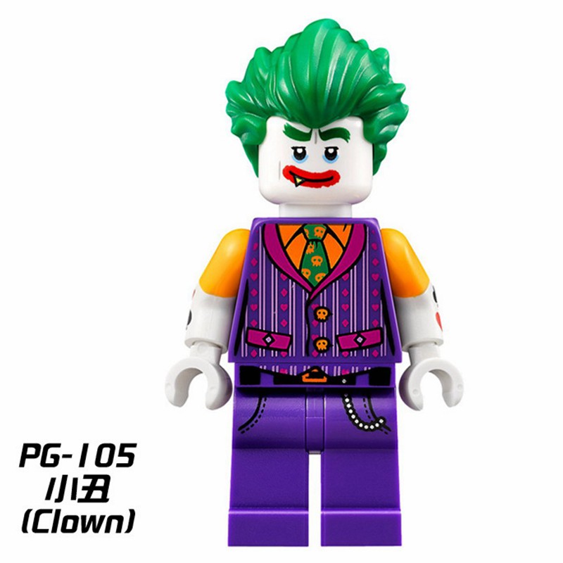 Mô Hình Lắp Ráp Lego Biệt Đội Siêu Anh Hùng Joker Harley Quinn Poison Pg8032