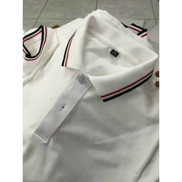 áo cá sấu poly trơn in theo yêu cầu.