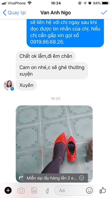 [Mã FAGREEN245 giảm 10% tối đa 30K đơn 99K] Giày cao gót LCSHOES gót nhọn màu đỏ đúp đế 11cm da bóng