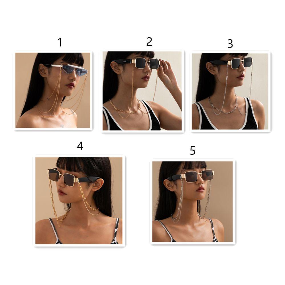 Dây Đeo Kính Nhiều Lớp Bằng Kim Loại Sang Trọng