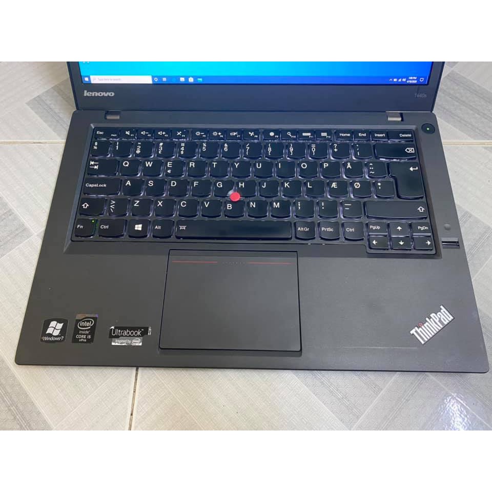Laptop Lenovo Thinkpad T440s Core i5, RAM 8G, SSD 128G, Full HD 14", Đèn phím | BigBuy360 - bigbuy360.vn