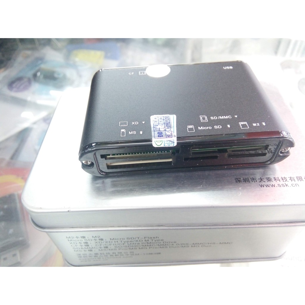 Đầu Đọc Thẻ Nhớ Đa Năng SSK All In 1 Card Reader III Giúp Bạn Dễ Dàng Đọc Được Tất Cả Các Loại Thẻ Tốc Độ Nhanh Ổn Định