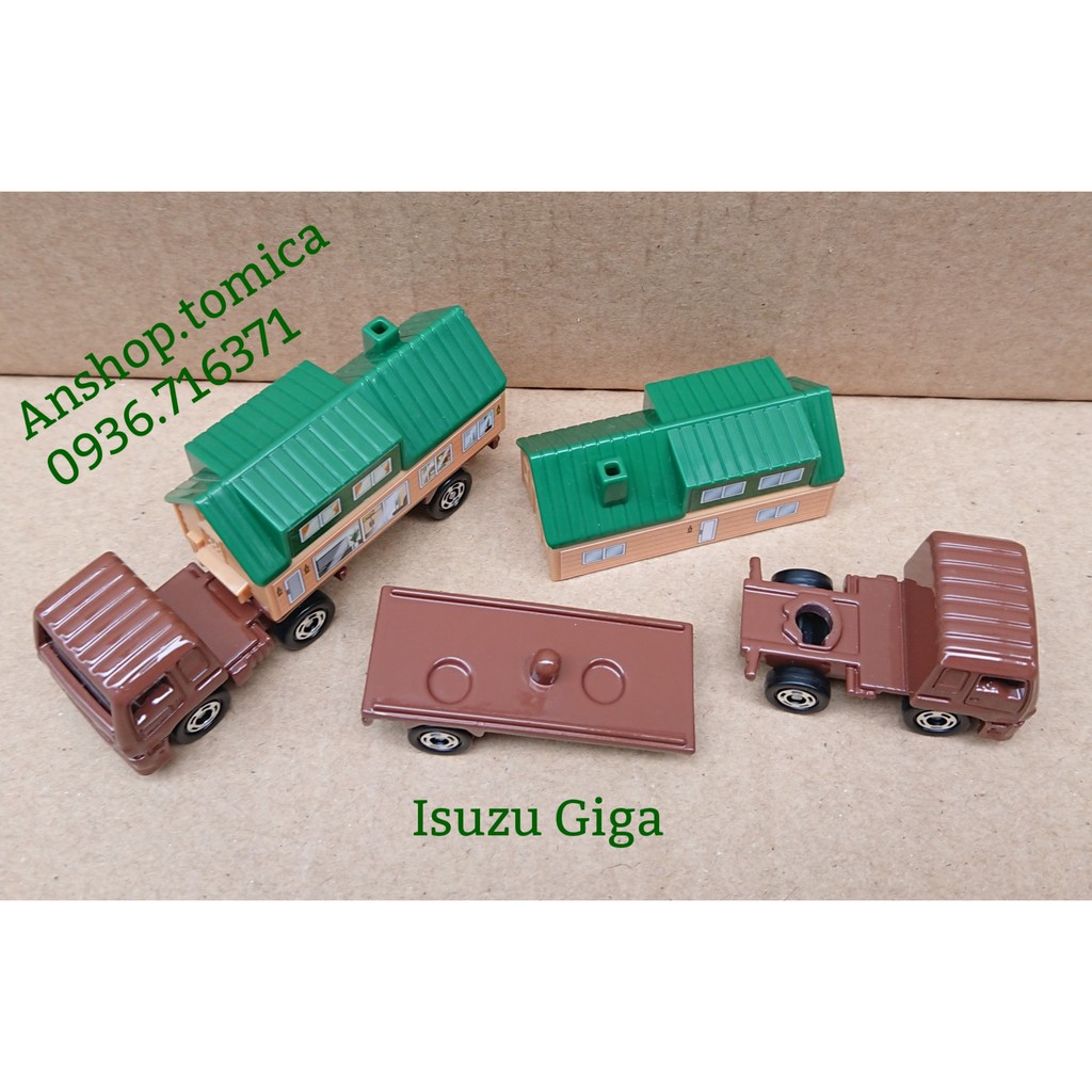 Mô hình xe nhà gỗ di động tomica Nhật Bản