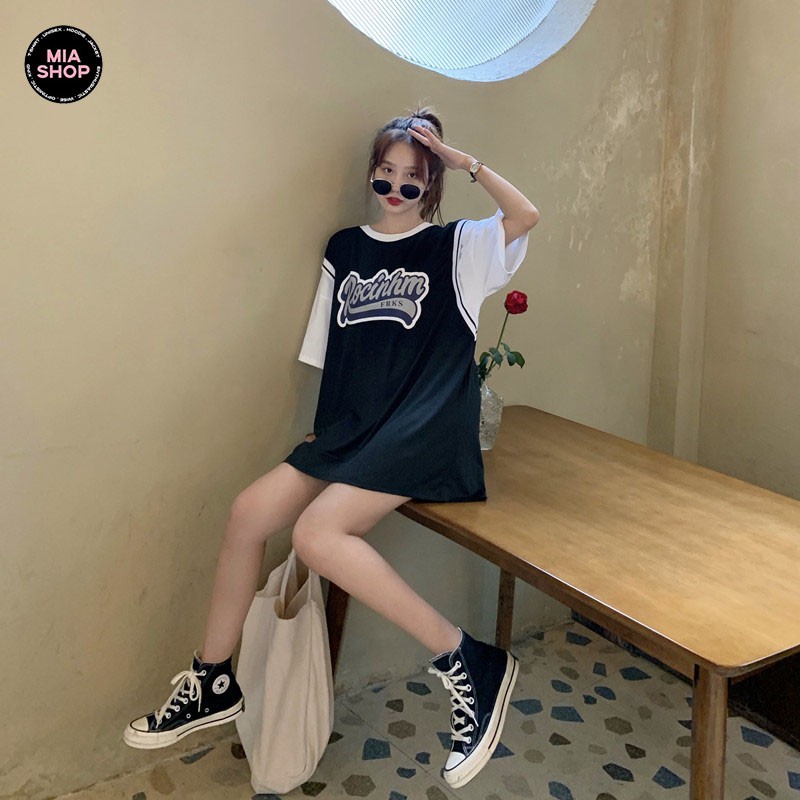 Áo thun tay lỡ MIA, Áo phông nữ form rộng dáng Unisex/Ulzzang, Phối bóng rổ mặc lẻ cặp nhóm hình ROCINHM