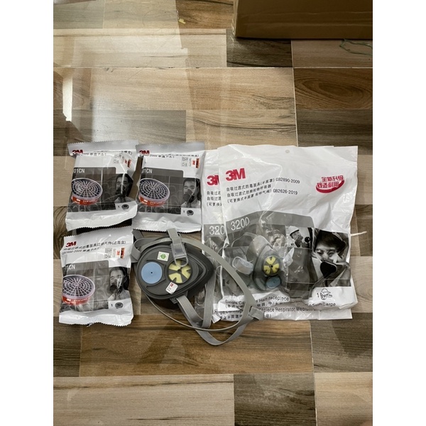 Mặt nạ phòng độc 3200 + phin lọc 3301CN