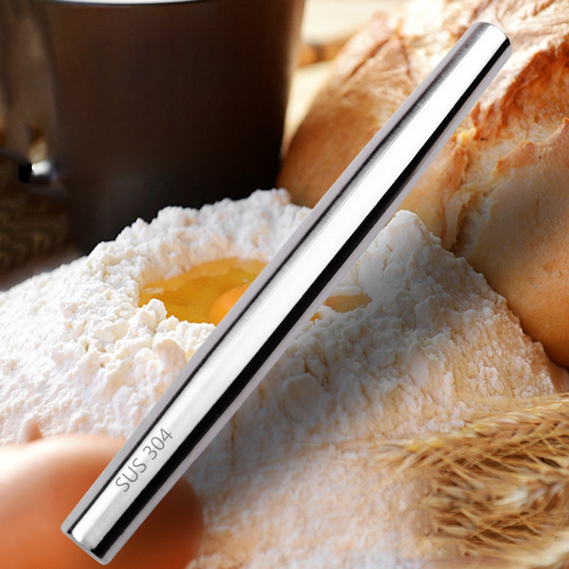 Cây lăn bột bằng thép không gỉ 304