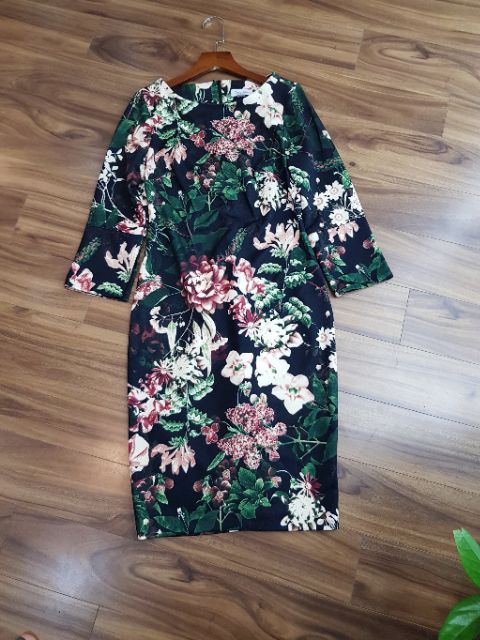 Đầm ôm in hoa CK Floral Sheath Dress