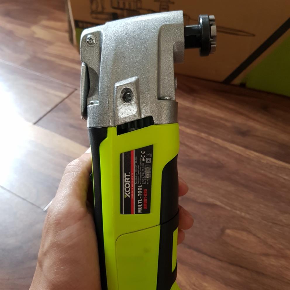 Máy cắt rung điện cầm tay 350W Model XMU01-035 Kèm bộ lưỡi cắt BH12 Tháng