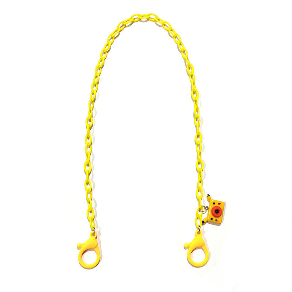 Dây đeo khẩu trang chống trượt/rơi kiểu chuỗi xích bằng nhựa acrylic màu kẹo 50cm | BigBuy360 - bigbuy360.vn