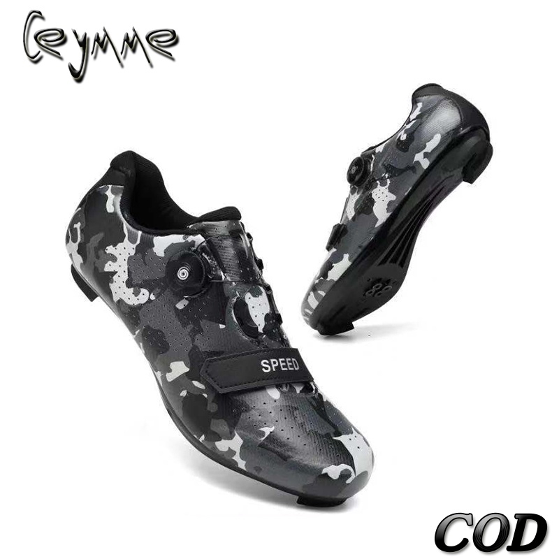 【CEYMME】Chất Lượng Cao giày đạp xe chống trượt Có thể cấu hình Cleats Giày Xe đạp Thể Thao Chống mài mòn Cycling Shoes Kích thước： 36-47